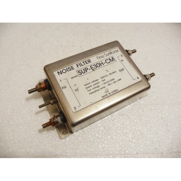 Noise Filter, SUP-E30H-CM, Suntronix, Made in Korea